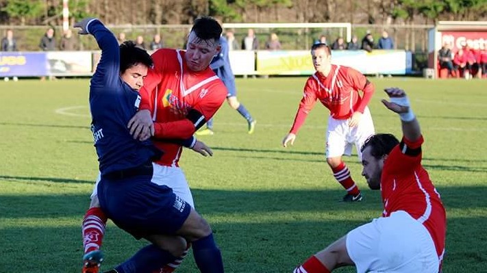 VSV - Fortuna - Voetbal in Haarlem