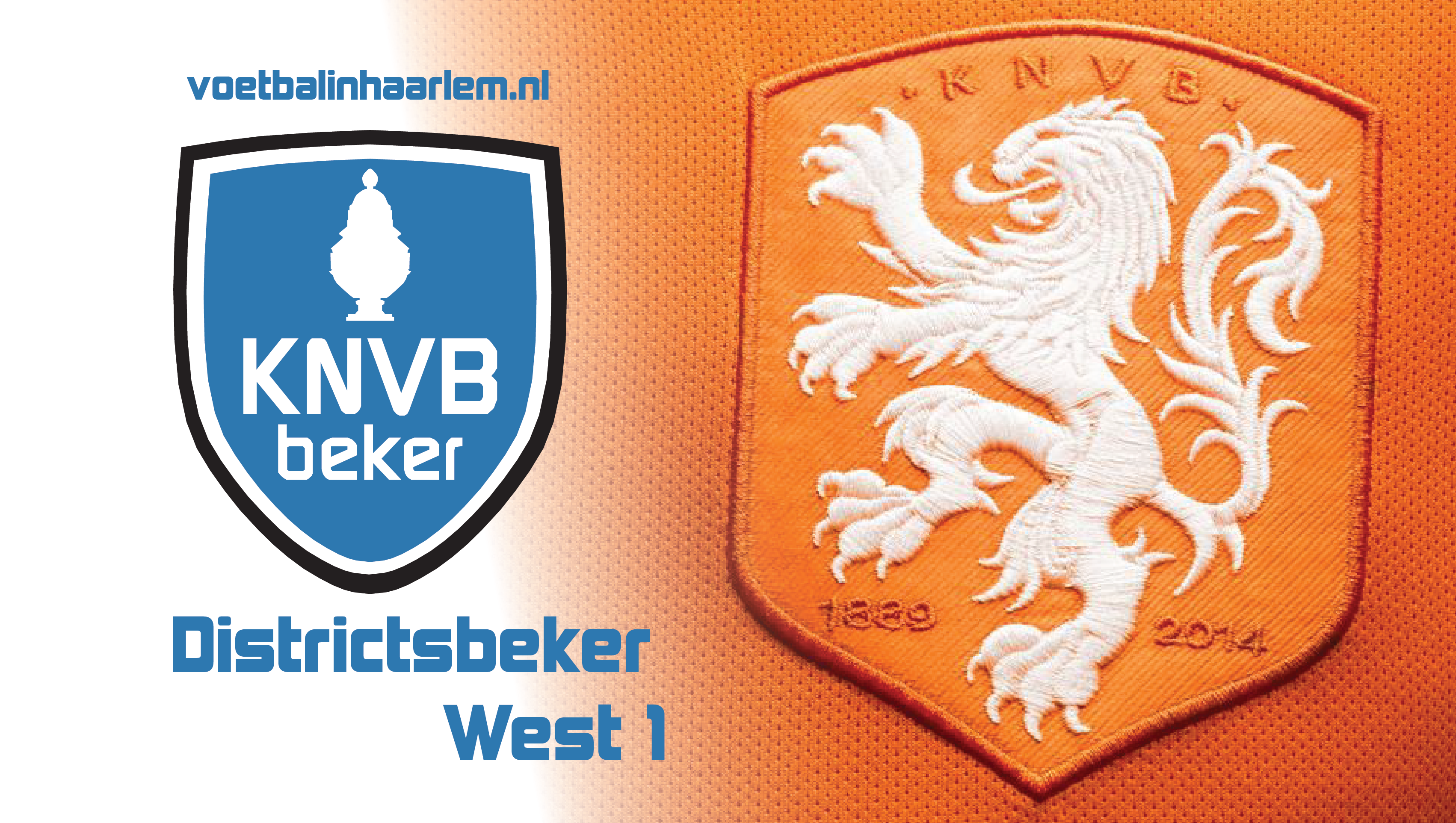 Loting eerste ronde TOTO KNVB Beker 2023/'24