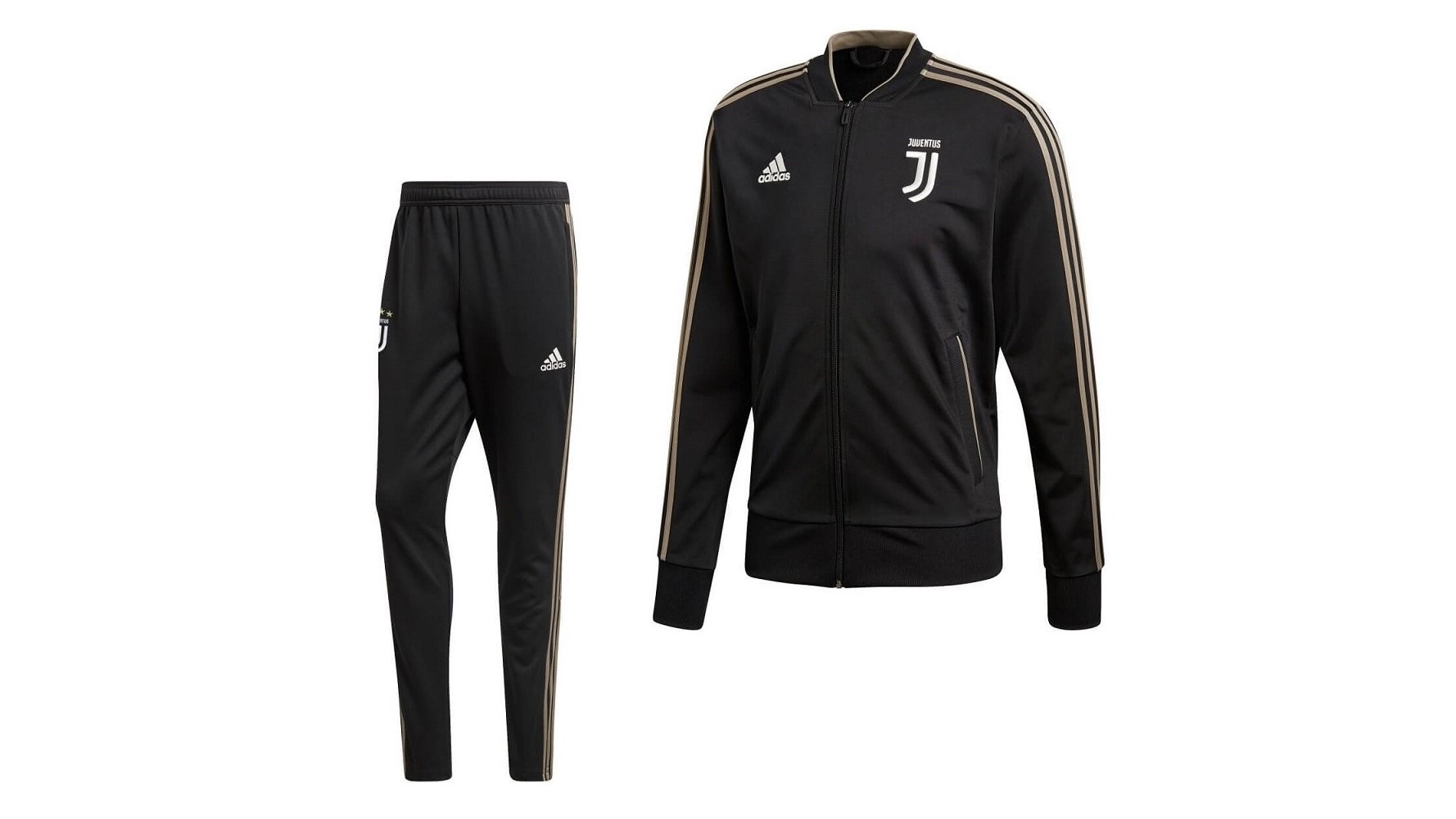 Juventus discount trainingspak zwart