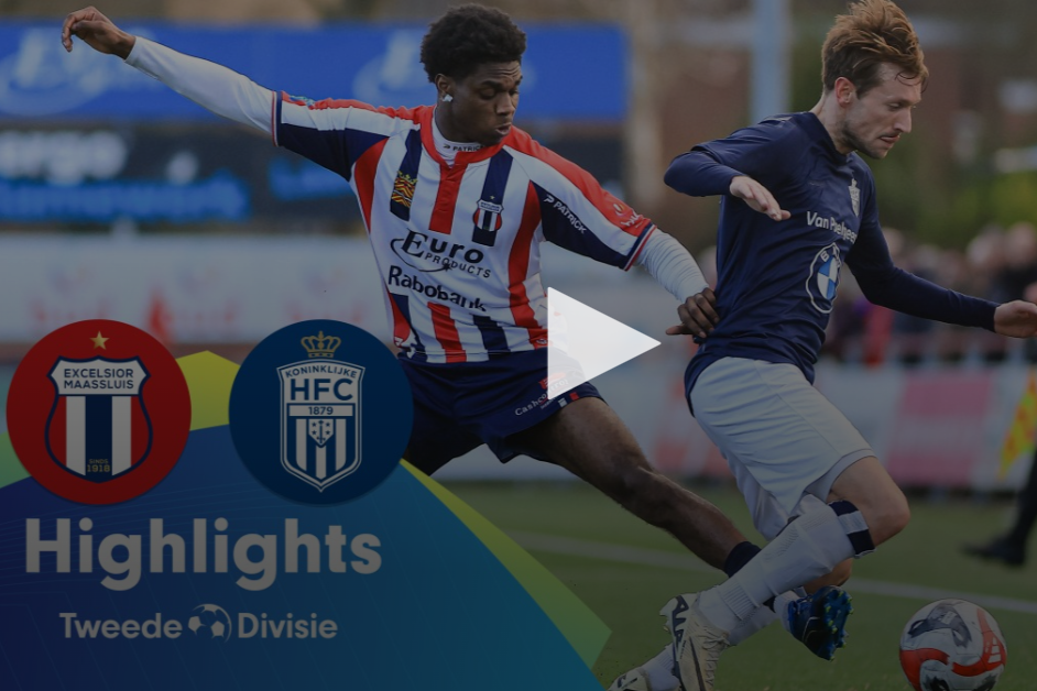 Excelsior_Maassluis_Koninklijke_HFC_Voetbal_in_Haarlem